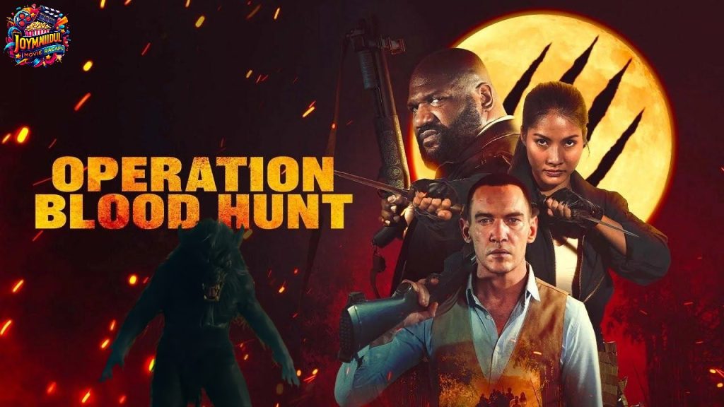 Operation Blood Hunt movie poster featuring Jonathan Rhys Meyers and Quinton ‘Rampage’ Jackson.