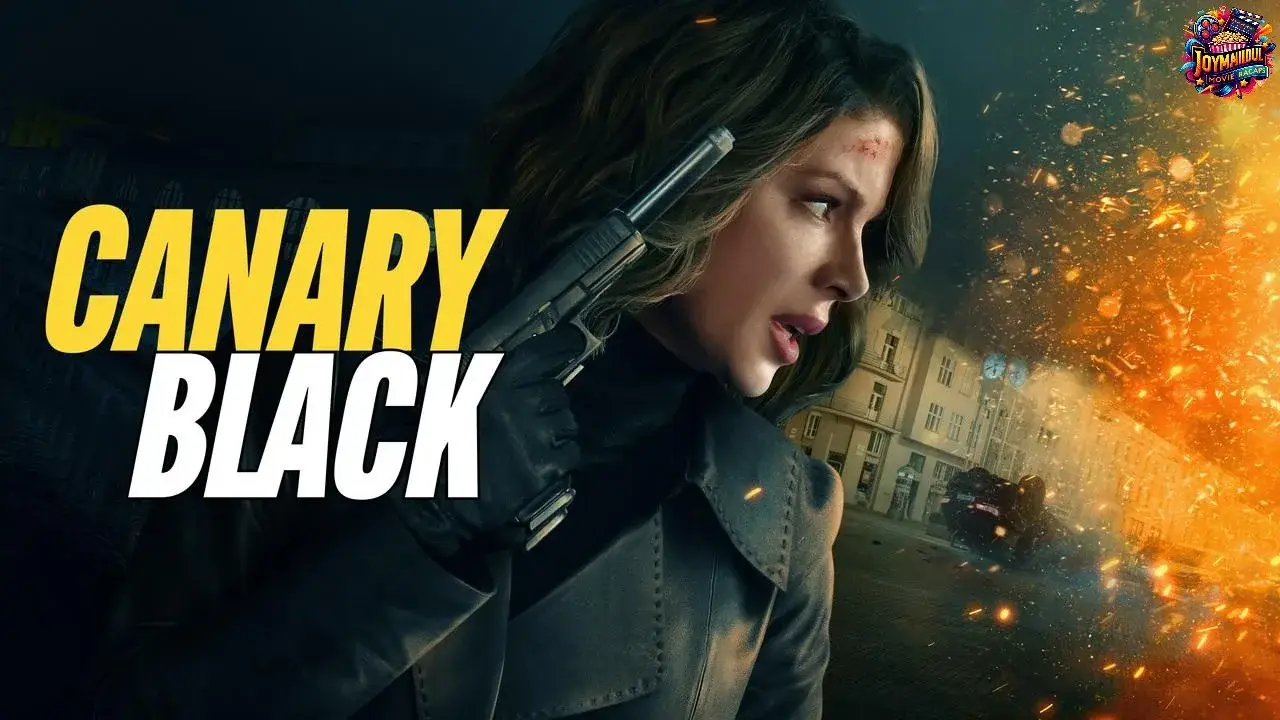 Poster of the movie 'Canary Black' (2024) featuring Kate Beckinsale as Avery Graves