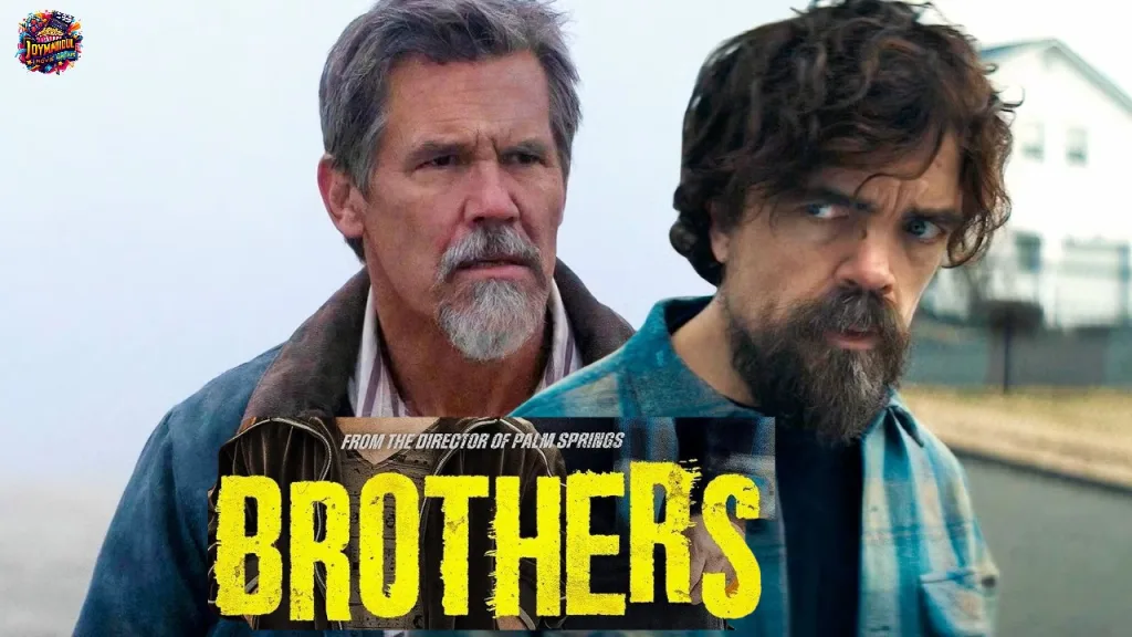 Poster of the movie 'Brothers' (2024) featuring Josh Brolin and Peter Dinklage