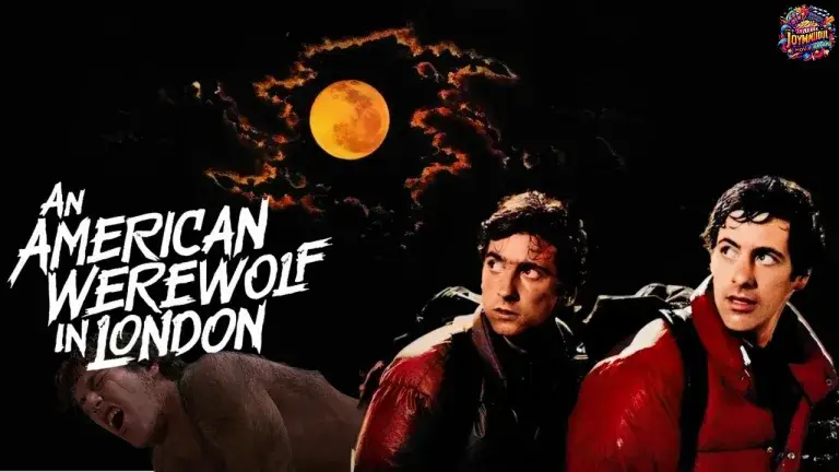 David Naughton in An American Werewolf in London transformation scene, showcasing iconic special effects.