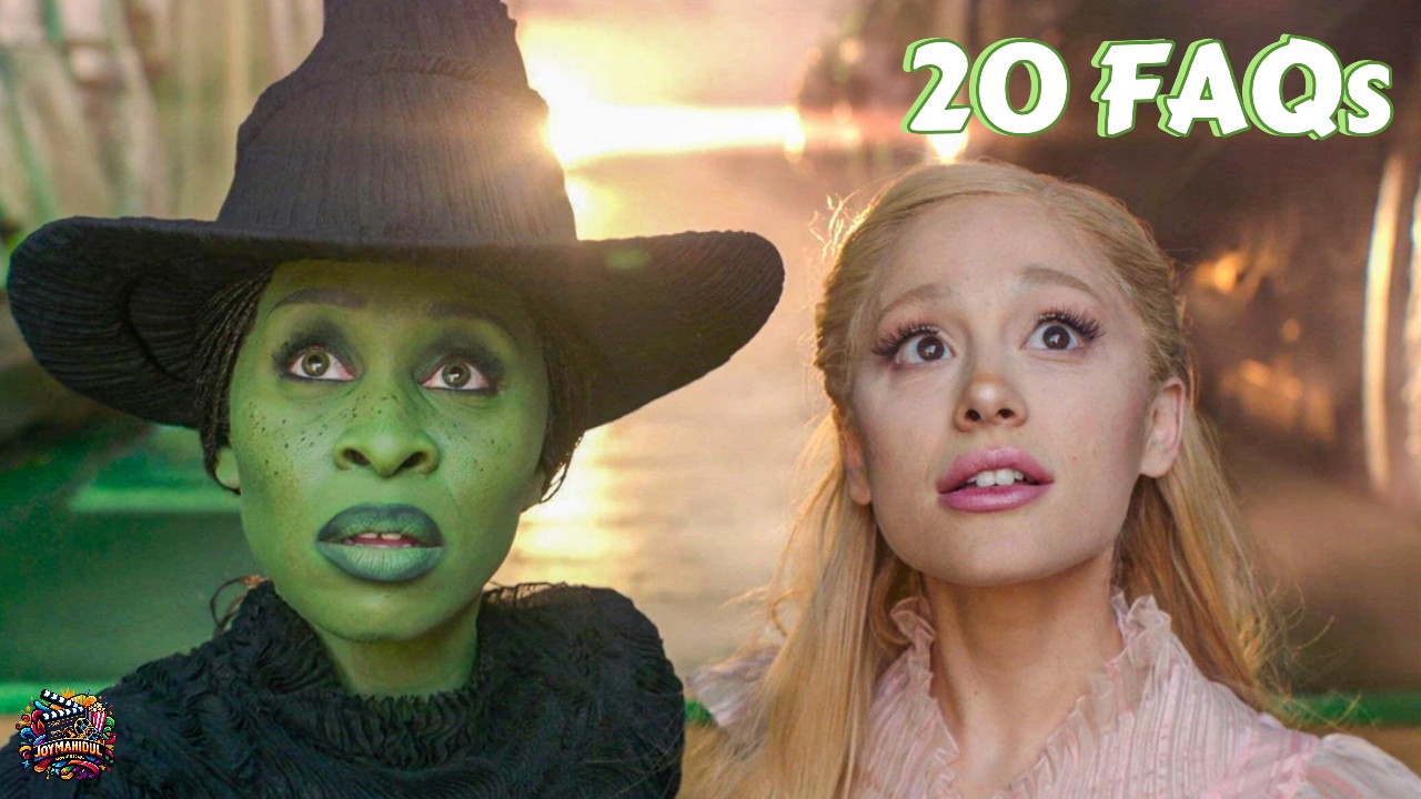 FAQs about Wicked: Part One – Details on the cast, plot, post-credit scenes, and the sequel.